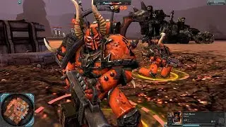 Space Marines + Chaos + Imperial Guard vs Mirror Team - Warhammer 40k: DOW2: Retribution - Elite Mod