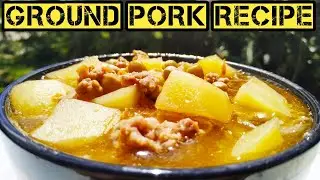 GROUND PORK RECIPE | QUICK AND EASY GROUND PORK WITH POTATO RECIPE