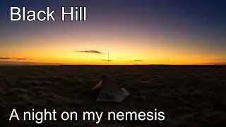 Black Hill Wild Camp. Lanshan 1 first camp. Winter backpack in the Peak District by the Pennine Way