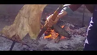5 MINUTOS EN CRUDO. COCINAR AL RESCOLDO.