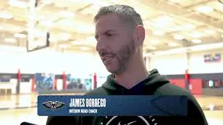 James Borrego Yves Missi Player of Pelicans | Interview | 20 01 2026