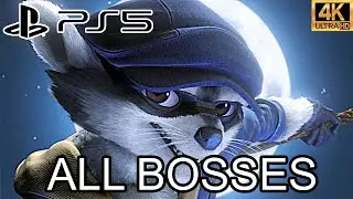 SLY COOPER PS5 All Boss Fights/Bosses 4K 60FPS