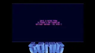Commodore Amiga demo: Sonic - Extacy (1992)