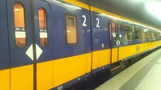 NS ICRm + SNCB/NMBS Traxx leaving Brussels Central Station