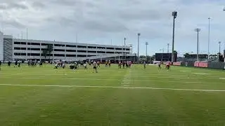 Miami Hurricanes Spring Practice March 3, 2020
