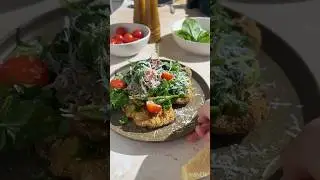 Chicken Milanese with Arugula Salad | High Protein Chicken Dinner | 30 minute Dinner recipes