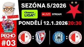 #CHANCELIGA2026 I SLAVIA - PARDUBICE, SIGMA - SLAVIA I #03 I UPDATE PECHOPATCH 24/25