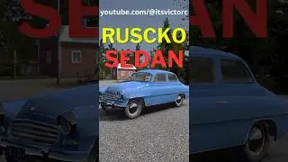 My Summer Car Shorts Review - Ruscko Sedan Mod #shorts #ytshorts #mysummercar #fyp