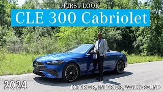 Представляем Mercedes CLE 300 Cabriolet 2024 года &mdash; идеальную летнюю поездку!
