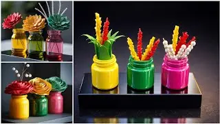 New! Waste Acrylic Bottle Se Beautiful Home Decor 😍 | Best Out of Waste Idea