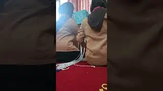 Membuat makrame 