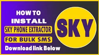 how to Install sky phone extractor