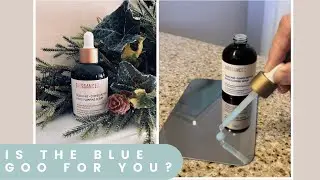 Is this blue goo for you? Biossance Squalane + Copper Peptide Rapid Plumping Serum