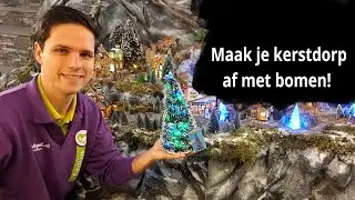 Bomen toevoegen aan je Lemax kerstdorp! - Bouwen met Wishpel