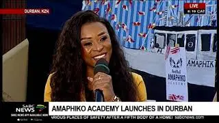 DJ Zinhle performs at the Amaphiko Red Bull Academy