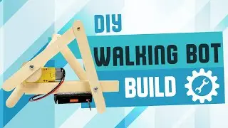 Build A Walking 🚶🏽 Bot 🤖 || Hardware Science