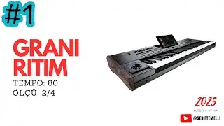 GRANİ RİTİMİ 80 TEMPO! (1. B&ouml;l&uuml;m) #grani #ritim #saz #altyapi