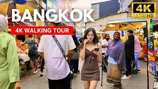 BANGKOK 🇹🇭 Hidden Day Walk: Siam to Nana along Phloen Chit Road Walking Tour 4K | 2025 | Thailand