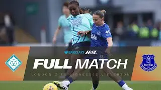 Full Match: London City Lionesses v Everton | Barclays WSL 25/26