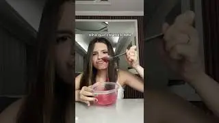 COLOQUEI CARMED FINI NA SLIME #slime #gloss #carmed