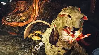 Sheepsquatch Imposterling Boss Fight (Fallout 76: Steel Reign) HD