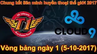 SKT vs C9 - Chung kết li&ecirc;n  minh huyền thoại thế giới 2017