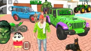 Ultimate💥Vehicle Collection💥Indian theft Auto Simulator🤩Franklin✨Drive Hulk car modified Franklin