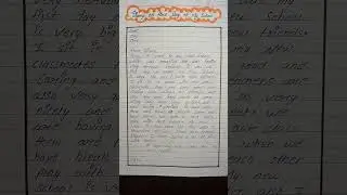 Diary entry on first day of my school ll first day diary writing ll #shorts #school #first #day