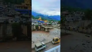 Balakot River Kunhar Bridge Beautiful Place in Pakistan KPK || #shorts  #youtubeshorts #viralvideo