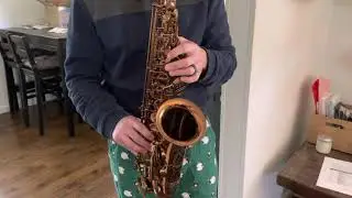 Blue Vandoren Jumbo Java A35 with Cannonball Lady Godiva Alto Saxophone Demo, www.dcsax.com
