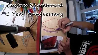 30$ Amazon Sharpies Custom Skateboard / REVIEW