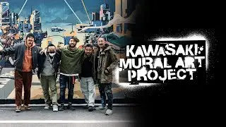 KMAP (Kawasaki Mural Art Project) -  Mural tour with Dragon76, COOK, Kensuke, Tokio and WOOD
