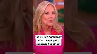 Jill Biden: The presidential debate will show intellectual differences between Joe Biden and Trump