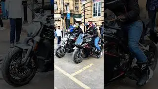 25 Lakh Ducati65Honda CBR 650R 2025| Mumbai Black Edition Superbike Battle | #shorts