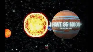 Planets in the Solar System and Their Moons | Solar System animation (After Effects)