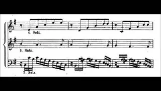 Beethoven :  Prelude and Fugue in e (Hess 29) with accompanied score