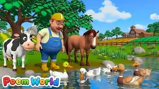 Old MacDonald Nursery Rhyme with Animal Sounds