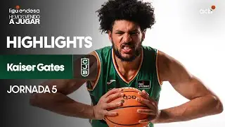 Kaiser GATES, leading scorer in the victory of Joventut Badalona | Liga Endesa 2024-25