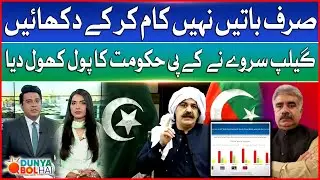 Stop Talking, Start Working! | Gallup Survey Exposes KP Government&rsquo;s Performance | Dunya BOL Hai