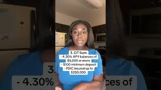 Best High Yield Savings Accounts for May 2025! 💰 #howtosavemoney #money #moneytips