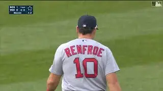 Hunter Renfroe 2021 Red Sox fielding highlights