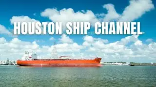 Houston Ship Channel, Texas | Stunning Aerial Views of Industry, Ships & Waterways