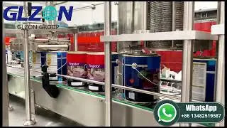 Pail Filling Line for Paint, Coatings & Glue  Industrial Filling Machine