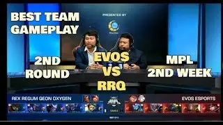 RRQ vs EVOS MPL 2nd WEEK ROUND 2 .BEST EPIC COMEBACK MOMENT! [MOBILE LEGENDS]