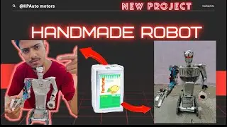How to make robot handmade model ￼