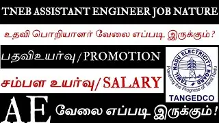 Tneb Assistant Engineer வேலை எப்படி இருக்கும்? | பதவி உயர்வு/Promotion | சம்பள உயர்வு/Pay Of Level