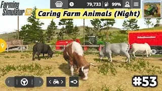 Farming Simulator 20 Android Gameplay #53 | Caring For Farm Animals(Cow & Sheep).