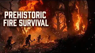 The Great Forest Fire | How Early Humans Survived the Flames | Primitive Story