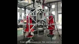 Hydroman&trade;  Heavy Duty Submersible Sand pump with Cutter Heads