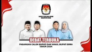 Live Stream - DEBAT TERBUKA PASANGAN CALON BUPATI DAN WAKIL BUPATI BIMA TAHUN 2024